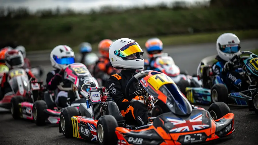 Karts racing
